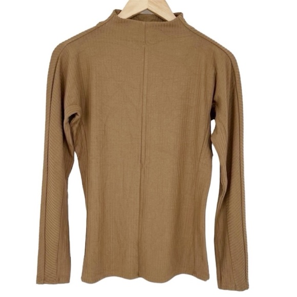 NWT Universal Standard Camel Rib Jersey Knit Modal Top - Picture 1 of 10